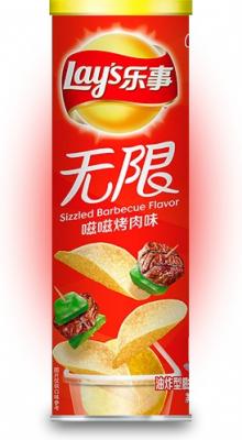 Чипсы Lay's Sizzled Barbecue Flavor со вкусом мяса и овощей гриль 104 грамма