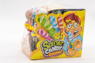 Карамель леденоцвая "Спинер Канди" вращающаяся фруктовая Lollipop Spiner Candy X-Treme 23 грамм