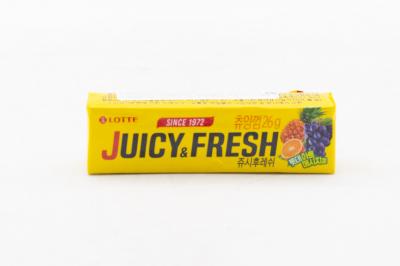 Жевательная резинка Lotte Juicy Fresh 26 гр