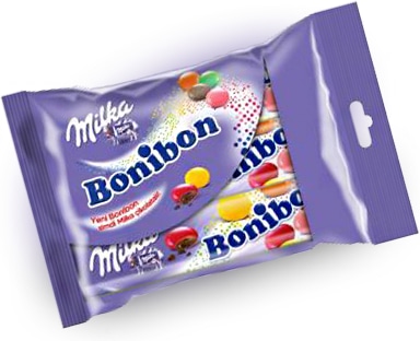 Драже Milka Bonibon 24.3 грамм (3 штуки в пакетике)