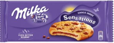 Печенье Milka Сенсейшн с мягкой шоколадной начинкой 156 гр